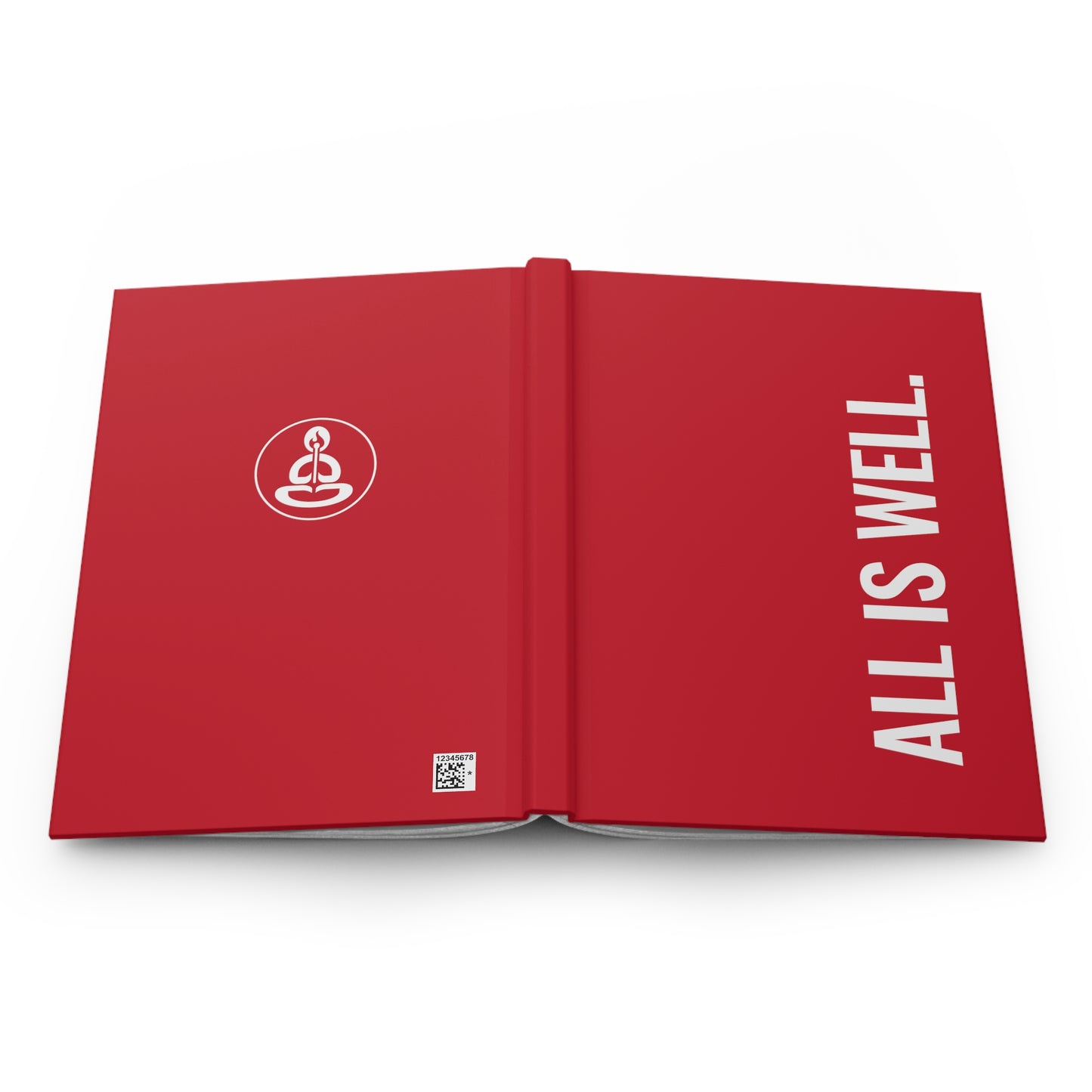 All Is Well Hardcover Journal Matte