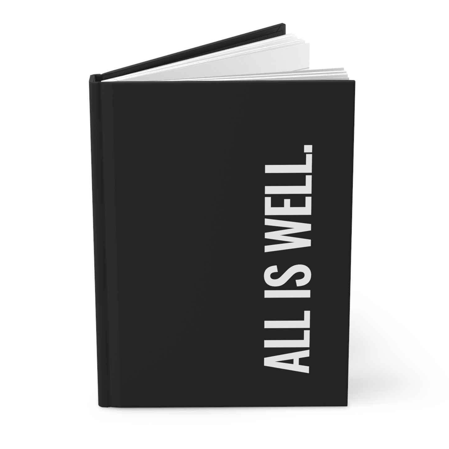 All Is Well Hardcover Journal Matte