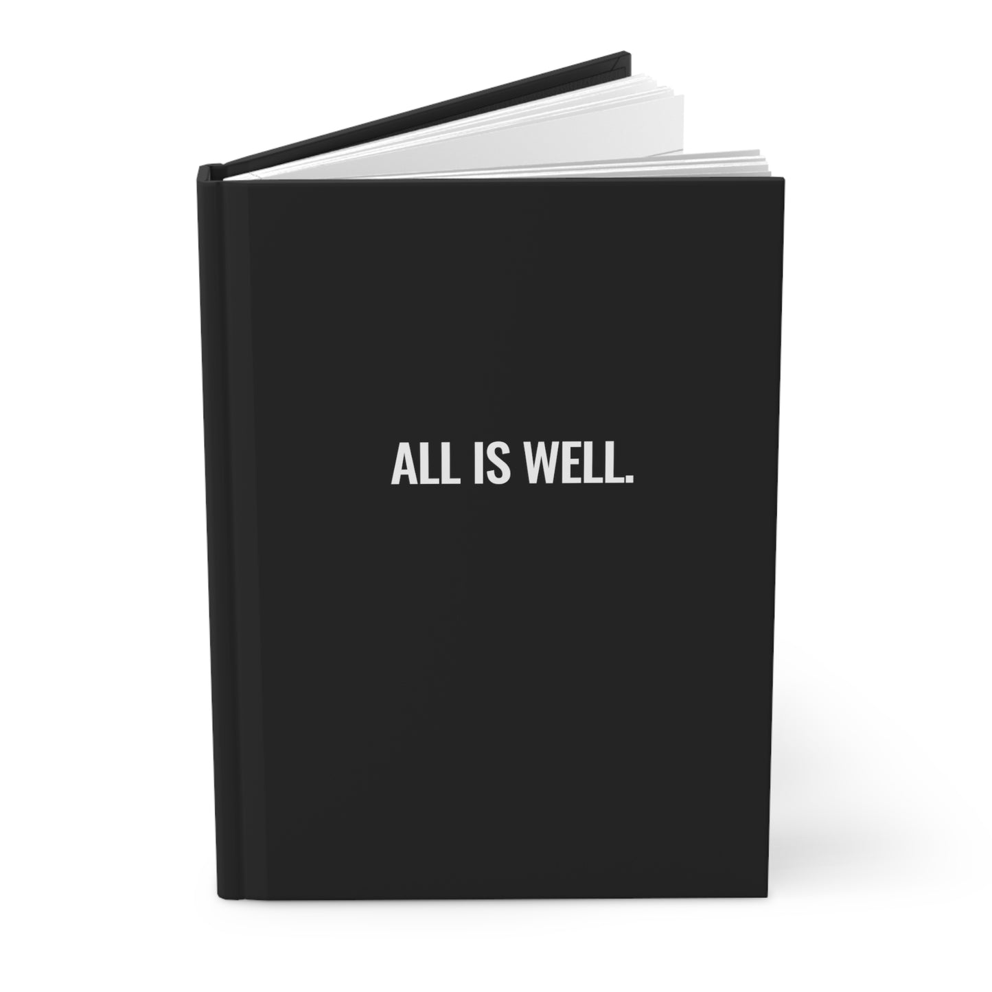 All Is Well Hardcover Journal Matte