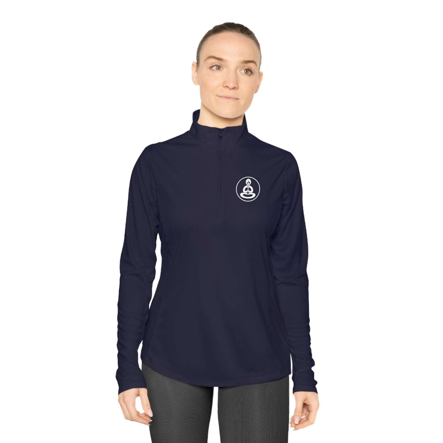 Spiritual Hooligan Icon Ladies Quarter-Zip Pullover