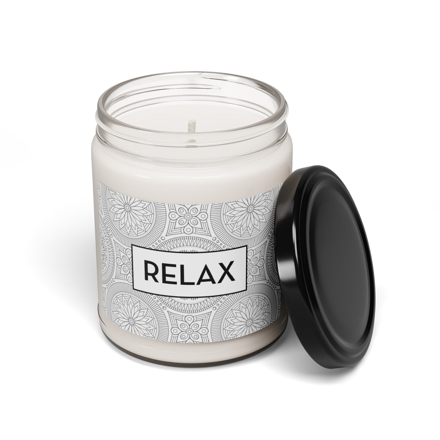 RELAX Vegan Soy Scented Candle, 9oz