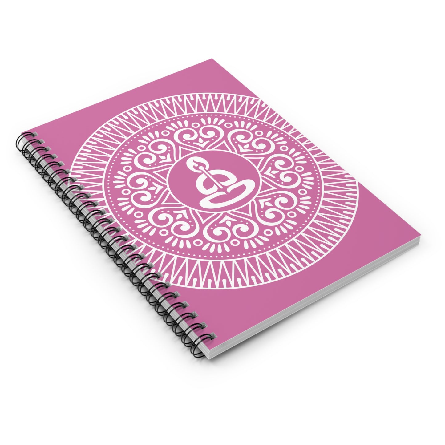 Spiritual Hooligan Mandala Style 2 Spiral Notebook - Ruled Line