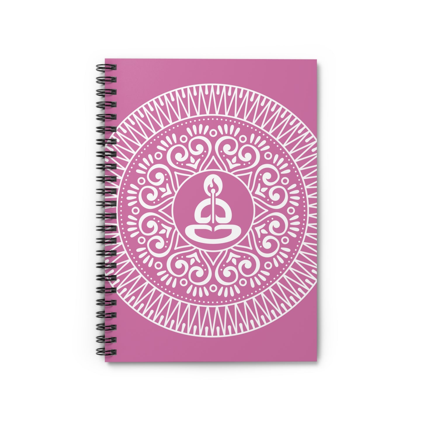 Spiritual Hooligan Mandala Style 2 Spiral Notebook - Ruled Line