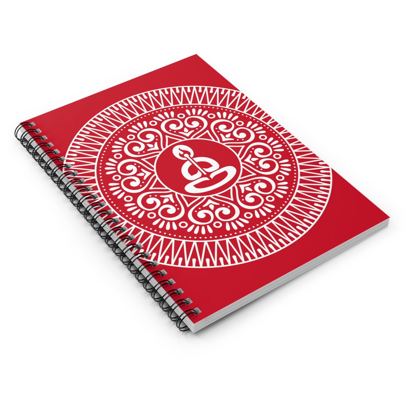 Spiritual Hooligan Mandala Style 2 Spiral Notebook - Ruled Line