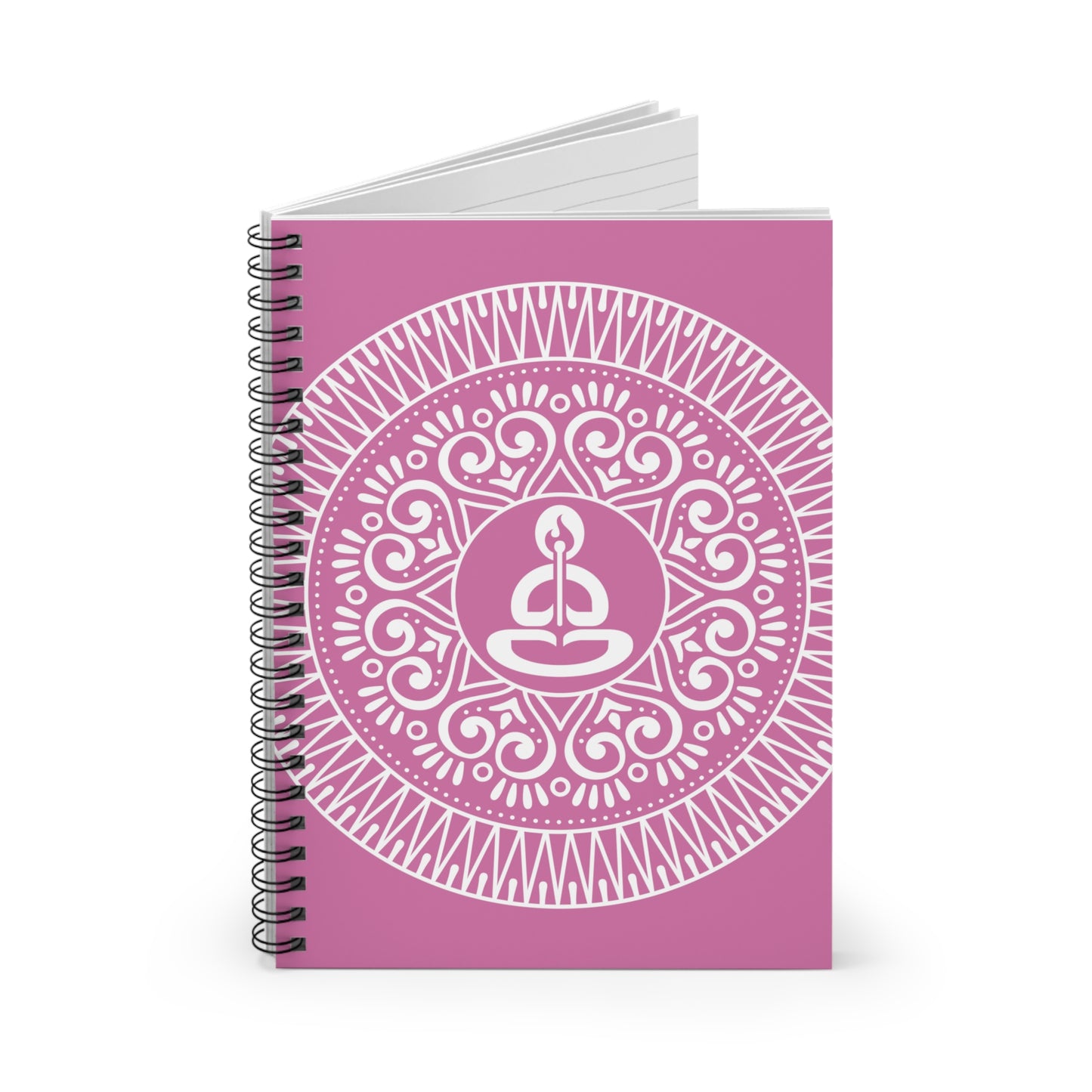 Spiritual Hooligan Mandala Style 2 Spiral Notebook - Ruled Line